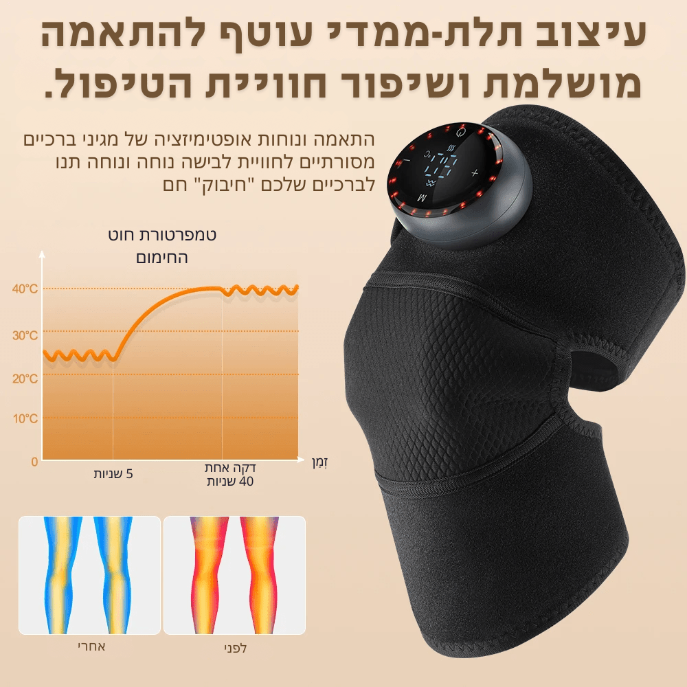 מכשיר חימום ועיסוי לברך | מכשיר חימום ועיסוי לברך | אוזו - שופ